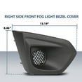 thumbnail image 3 of Right Passenger Side Front Fog Light Bezel Cover Fit For 2012-2014 Subaru Impreza, 3 of 10