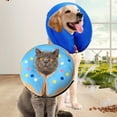 thumbnail image 5 of Elizabethan Collar for Dogs Biting Chewing Proof Dog Wound Healing PVC Collar, 5 of 9