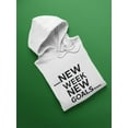 thumbnail image 3 of New Week New Goals  Hoodie Women -Image by Shutterstock, Female XX-Large, 3 of 4