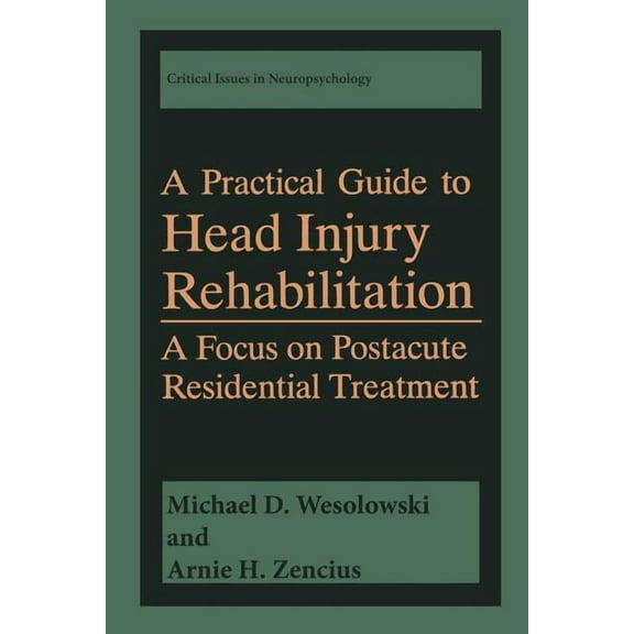 Critical Issues in Neuropsychology A Practical Guide to Head Injury Rehabilitation: A Focus on Postacute Residential Treatment, (Paperback)