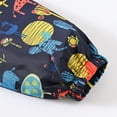 thumbnail image 5 of Coerni Baby Boys Windbreaker Hooded Jacket Kids Cute Waterproof Outwear Lightweight Print Raincoats Zip Up Button Down Coat, 5 of 9