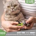 thumbnail image 2 of Professional Cat Nail Clipper & Claw Trimmer for Home Grooming Tool - Safe & Easy to Use. Best Pet Claw Scissors for Bunny Kitten Rabbit,Puppy,Guinea Pig,Ferret,Bird,Small Animals - FRIENDLY DESIGN, 2 of 5
