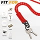 thumbnail image 4 of Lanyard de Paracord Trenzado Uxcell, 2 Pcs Lanyard de Paracord para Tarjetas de ID, Cámara, Cartera, Llaves, Supervivencia al Aire Libre, Camuflaje Verde, 4 of 6