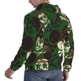 thumbnail image 6 of Honeii Camouflage Skull Pattern Mens Hoodies Men's Loose Sleeve Sweatshirt,Pullover Hooded Sweatshirt for Men,Essentials Hoodie-Large, 6 of 7