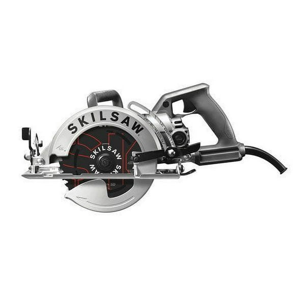 SKILSAW SPT77W-01 7-1/4 in. Aluminum Worm Drive Circular Saw with Carbide Blade
