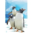 thumbnail image 3 of Gentoo Penguins (100% Cotton Canvas Reusable Tote Bag), 3 of 3