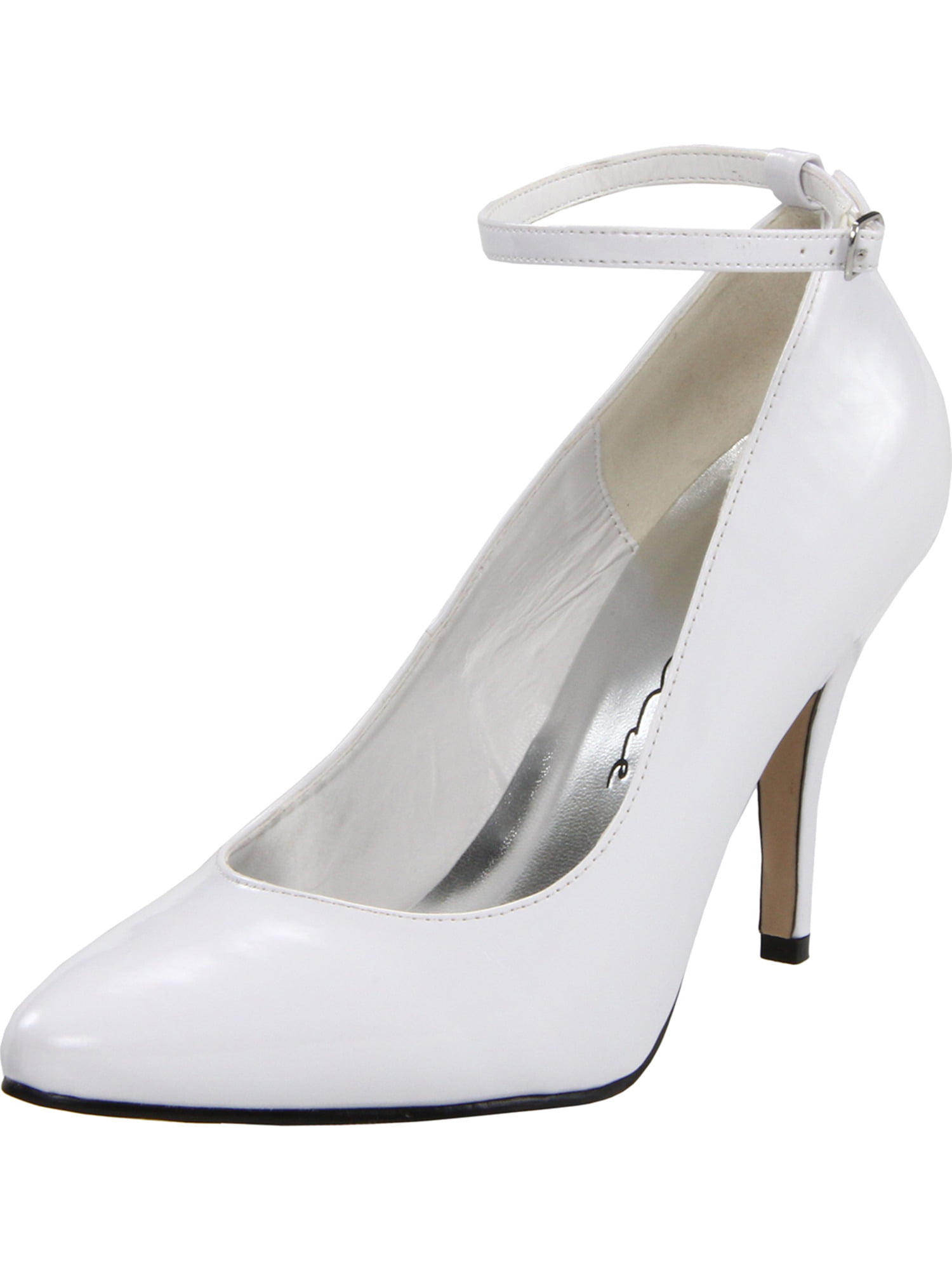 Womens Pointed Toe Pumps Black or White 