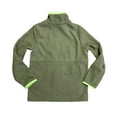 thumbnail image 2 of Lands' End Boy's Breathable Grid Fleece Full-Zip Jacket (Beetle, L (10/12)), 2 of 3