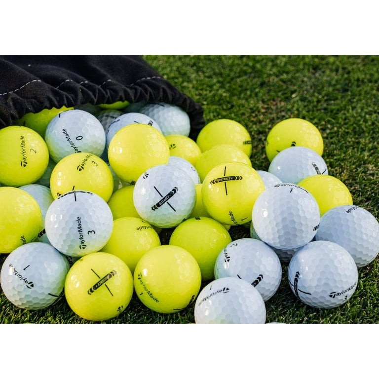 TaylorMade, Distance Plus Golf Balls, 12pk, White with Speed Core