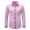 #107-Pink, variant on Kakii Men's Dress Shirts Long Sleeve Wrinkle-Free Business Casual Button Down Shirt