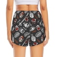 thumbnail image 4 of Goofa Japanese Sushi Hashi Printed Women 2 in 1 Running Shorts,Quick Dry Athletic Workout Shorts,High Waisted Athletic Shorts with Liner Pockets-XX-Large, 4 of 9