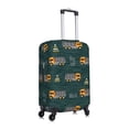thumbnail image 3 of Disketp Big Machine Elastic Travel Luggage Cover Travel Suitcase Protective Cover For Trunk Case Apply To 18''-32'' Suitcase Cover (Luggage not included)-Medium, 3 of 9