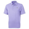 thumbnail image 2 of Men's Cutter & Buck  Purple Tampa Bay Buccaneers Virtue Eco Pique Recycled Polo, 2 of 3