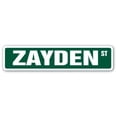 thumbnail image 1 of SignMission SS-ZAYDEN Panneau de Rue pour Chambre d'Enfants 4 x 18 Po. - Zayden, 1 of 1