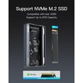 thumbnail image 4 of Carcasa SSD Inateck M.2 NVMe de aluminio USB 4.0/Thunderbolt 3/4 de Inateck de 40 Gbps, 4 of 9