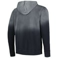 thumbnail image 3 of Unisex Sportiqe Black Chicago Bulls Blake Sun-Fade Pullover Hoodie, 3 of 3