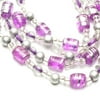 Cousin 148pc Purple Metallic Barrel Mix Beads
