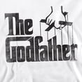 thumbnail image 2 of Godfather Logo Unisex Adult Crewneck Sweatshirt, White, X-Large, 2 of 4