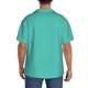 thumbnail image 3 of Balery Teal Turquoise Camisa Casual de Manga Corta con Botones para Hombre, Texturizada, Estilo Cubano, para Playa, Verano-XX-Large, 3 of 5