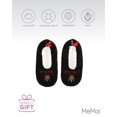 thumbnail image 6 of MeMoi Women's Mistle Stoned Sherpa Lined Slippers - Womens - Female (M-L, Black), 6 of 7