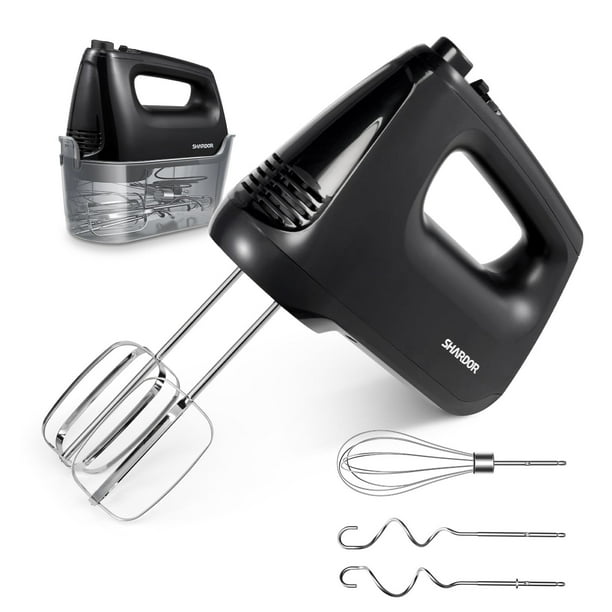 Batidora de alimentos SHARDOR Hand Mixer 6 velocidades Turbo 250W