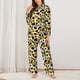 thumbnail image 2 of Fotbe Cute Cow Print Sunflower C Conjunto de Pijama de Manga Larga para Mujer con Estampado, Ropa de Dormir de 2 Piezas, Conjunto de Casa Suave y Cómodo con Bolsillos-Large, 2 of 7
