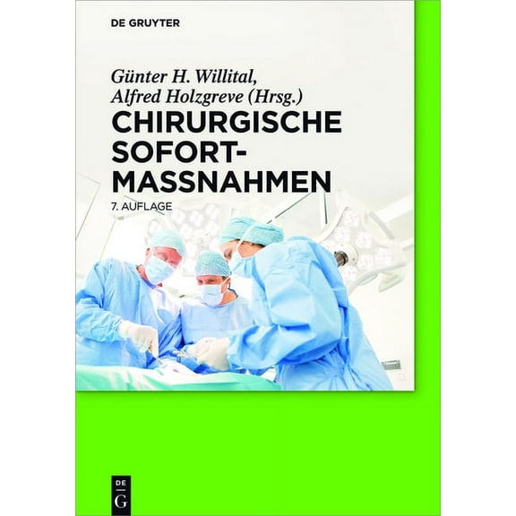 Chirurgische SofortmaÃnahmen, (Hardcover)
