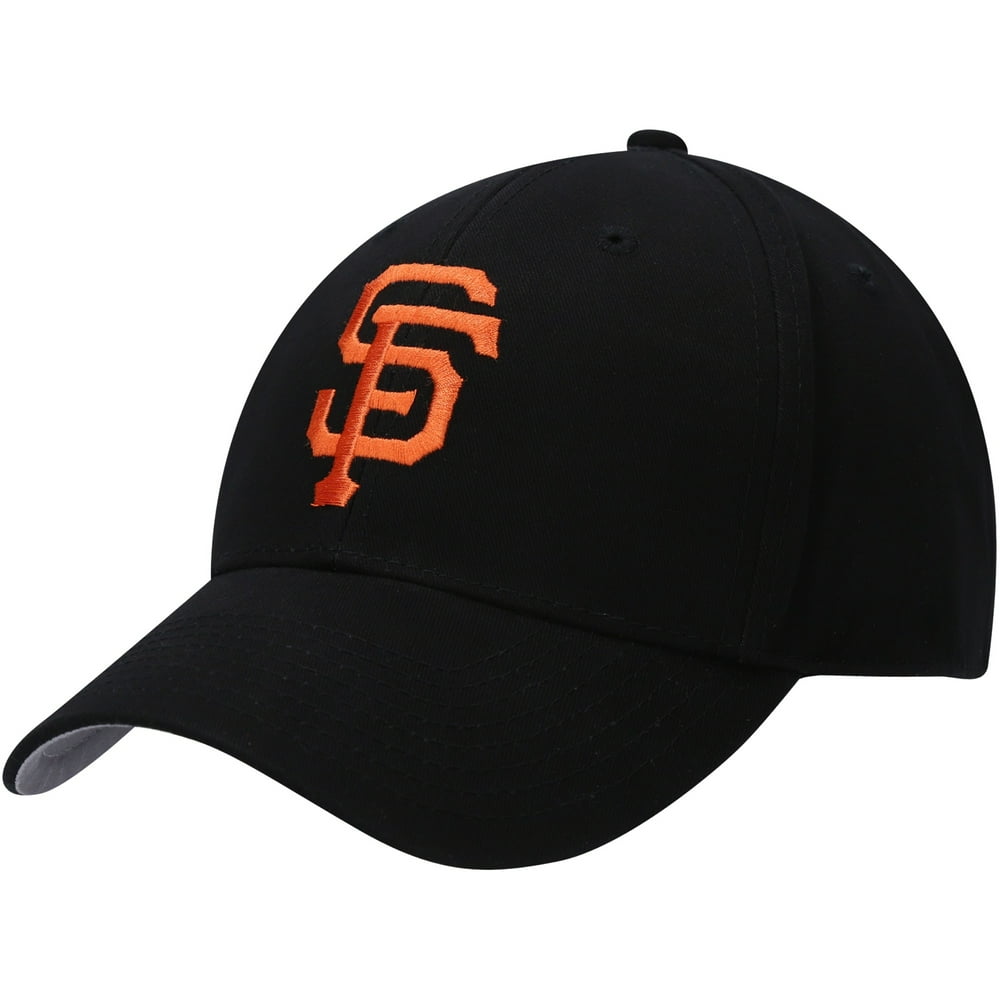 Men's Black San Francisco Giants Basic Logo Adjustable Hat OSFA