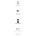 thumbnail image 2 of Westinghouse 8" 2 in 1 Rechargeable Desk Fan + LED Light, 2 of 6