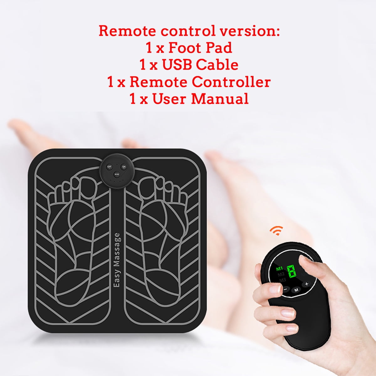 Intelligent EMS Electric Foot Massager Mat main image 0