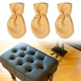 thumbnail image 2 of BELOVING 3Pcs Piano Pedal Cover Dustproof Foot Dust Cover Protector for Upright Piano yellow, 2 of 8