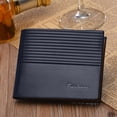 thumbnail image 1 of Vintage Leather Short Wallet Business Man Money Cash Card Coin Holder Wallet, 1 of 6