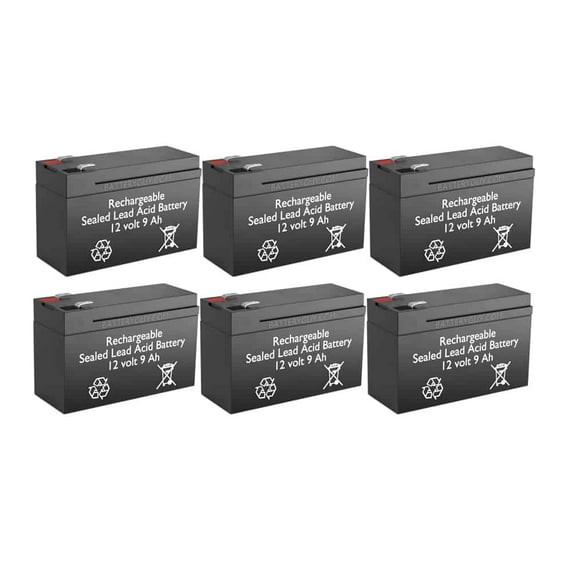 BatteryGuy Liebert GXT3 3000RT-120 replacement battery - BatteryGuy brand equivalent (High Rate)