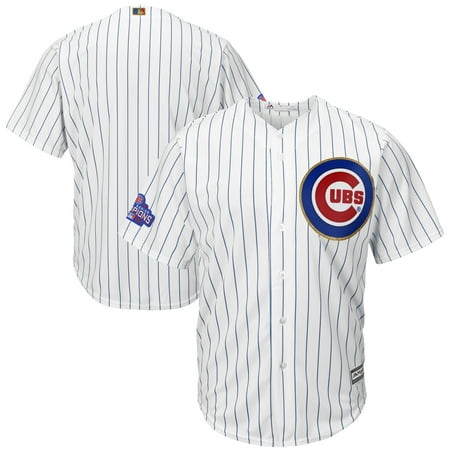 Majestic Fashion Replica Jersey - Chicago Cubs Majestic Youth 2017 Gold Program Fashion Cool Base Replica Team Jersey - White/Gold
