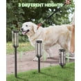 thumbnail image 2 of BITPOTT Solar Lights Outdoor, 6 Pack IP65 LED Waterproof Solar Pathway Lights Outdoor Warm White, 2 of 8