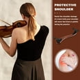 thumbnail image 5 of Soporte de Hombro ViolíN Profesional 3/4 4/4 Ajustable Madera Arce Accesorios Piezas, 5 of 5