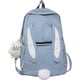 thumbnail image 1 of Mochila de conejito bonita WEIHJMXG escolar kawaii azul, 1 of 5