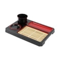 thumbnail image 2 of Bandeja de fideos Soba Soba Udon Noodle Plate Snacks Plate Platter Food Dish Plate Sushi Serving Serving para el hogar Comercial, 2 of 9