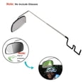 thumbnail image 3 of Bicycle Glasses Rearview Mirror 360 Degree Mirror Aluminium Alloy Adjustment Helmet Mount, 3 of 10