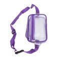 thumbnail image 1 of Waterproof PVC Clear Sling Bag, Transparent Large Capacity Adjustable Strap Chest Waist Pack For Sports Travel, 1 of 8