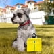 thumbnail image 4 of Bolsa de Snacks para Mascotas de Gran Capacidad, Hecha de Tela Oxford, Riñonera con Cierre de Cordón, Pouch Impermeable para Golosinas de Perro para Caminatas, Viajes, Senderismo y Entrenamiento, en, 4 of 7