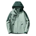 thumbnail image 1 of Fankiway Veste Chaude Extérieure Coupe-Vent Deux Pièces pour Femmes Vert 4TG, 1 of 3