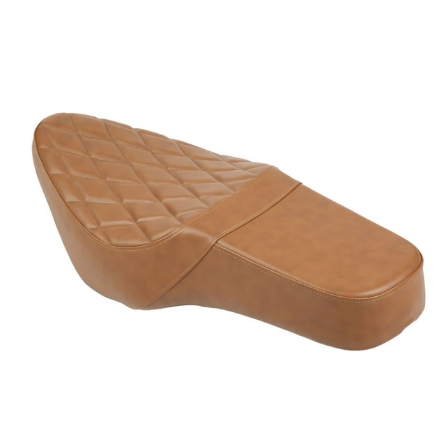 Retro Motorcycle Cover, Motorcycle Cushion Brown PU Leather Motorcycle Pad Replacement For CMX 300 500 2017-2022