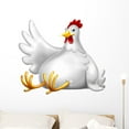 thumbnail image 1 of Chicken Wall Decal by Wallmonkeys Peel and Stick Graphic (36 in H x 36 in W) WM99308, 1 of 4
