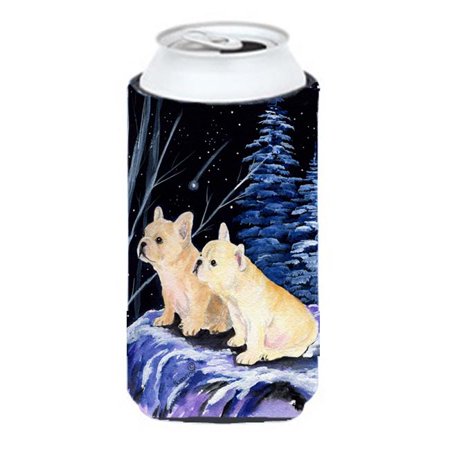 

Starry Night French Bulldog Tall Boy bottle sleeve Hugger