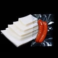 thumbnail image 3 of 100pcs Vacuum Sealer Bags Transparent Food Grade Materials Packaging Bag Great for Food Storage, 3 of 7