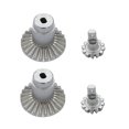 thumbnail image 1 of Para FMS FCX24 4 Piezas de Acero del Eje Delantero y Trasero Gear Drive Shaft Gear 1/24 RC Crawler Car Upgrades Parts Accessories, Plata, 1 of 5