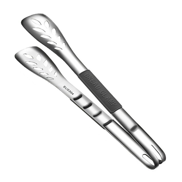 Pince Alimentaire en Acier Inoxydable 304 Pince de Cuisson Multi-Usage Pratique pour la Maison avec Poignée Ergonomique pour Cuisson Friture Steak
