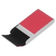 thumbnail image 3 of Boîtier, Intérieur en Acier Inoxydable Flocage PU Cuir Magnétique Flip Housse de Transport de Protection pour l'Extérieur Noir, Bleu, Rouge, Rose Rouge, 3 of 8