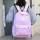 thumbnail image 3 of Mochila Mochila de dibujos animados de 3 piezas para mochila de estudiante con caja de almuerzo (púrpura), 3 of 5